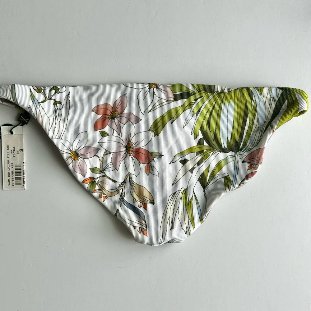 🍒NWT Vitamin A Swimwear Bikini Bottom. Reversible. Size: 6/Small - Picture 3 of 12